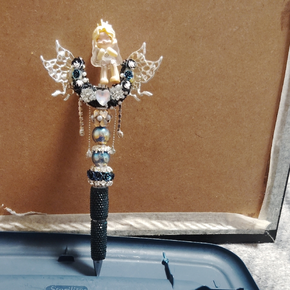 Moonwing Fancy Beaded Pen